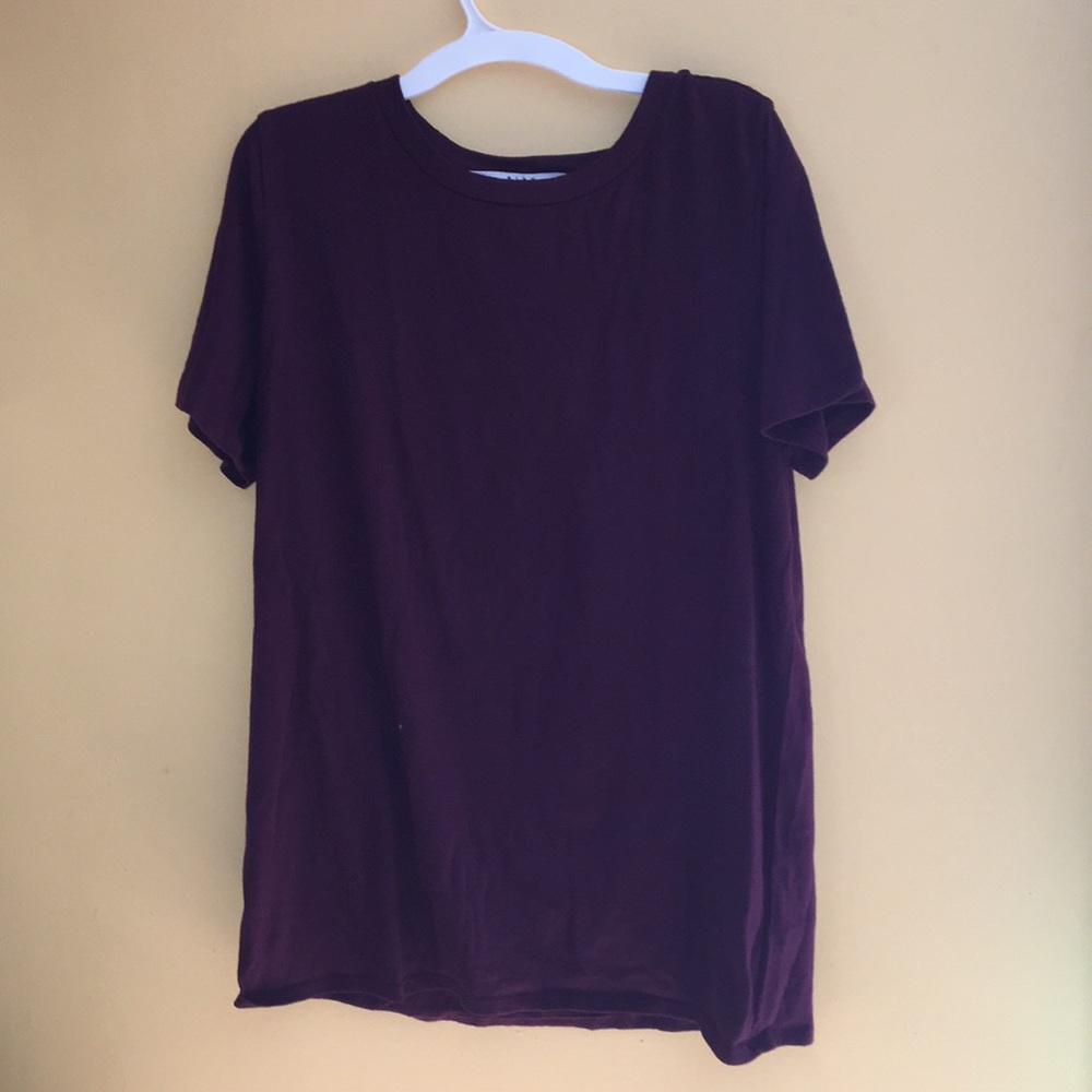 PINK Brand maroon colored pajama shirt